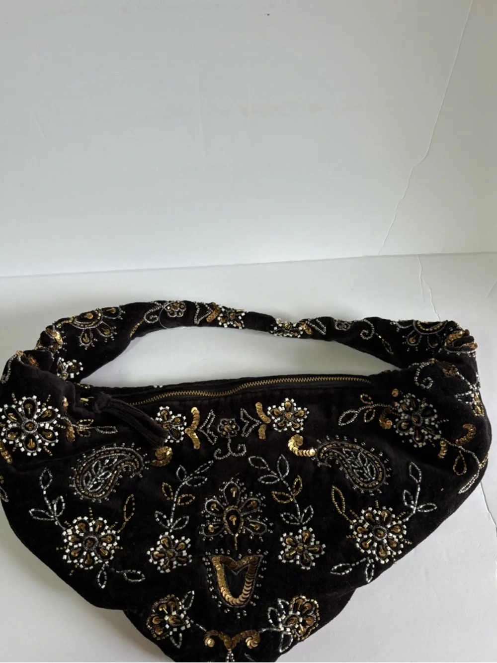 NWOT Free People Nashville Nights Beaded Bag
